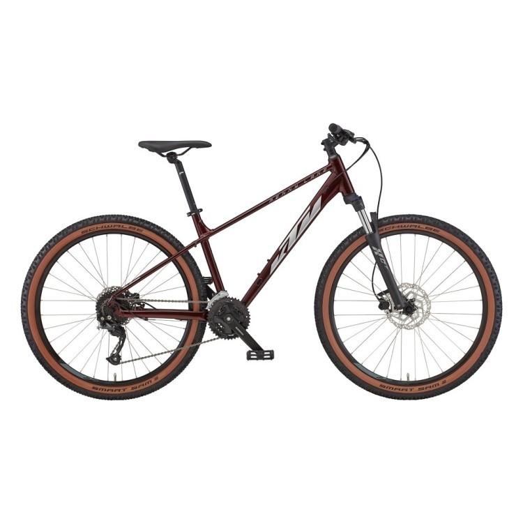 Велосипед KTM PENNY LANE 271 27.5" рама M/42 темно-червоний 2022/2023 22817212