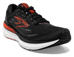 Кроссовки мужские Brooks GLYCERIN GTS 19 M 44.5 (10.5US) 075 Black/grey/red clay (1103571D075)