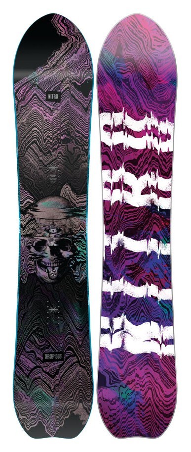 Сноуборд Nitro DROPOUT 159 Grey/Violet (830545) RCH_21472