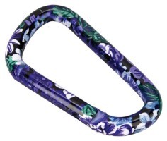 Munkees 3326 карабін Flower Purple 8 mm x 80 mm purple