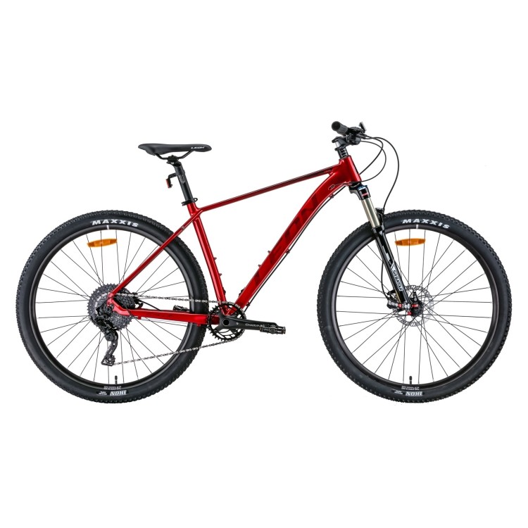 Велосипед 29" Leon TN-40 AM Hydraulic lock out HDD 2022 (червоний з червоним) OPS-LN-29-131