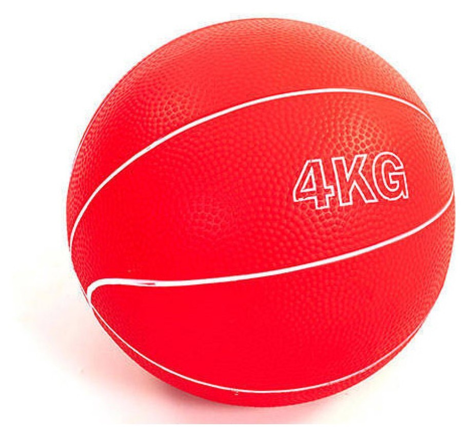 Медбол EasyFit RB 4 кг (медичний м'яч-слембол без відскоку) EFIT_EF-8407-4