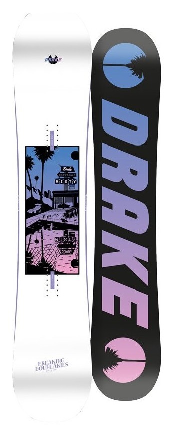 Сноуборд Drake MISTY 143 Black/white/violet (76291029) RCH_20135