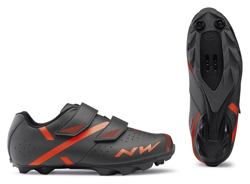 Туфлі велосипедні Northwave SPIKE 2 M 40 (7.5US) Anthra/orange (80192029) O RCH_18320