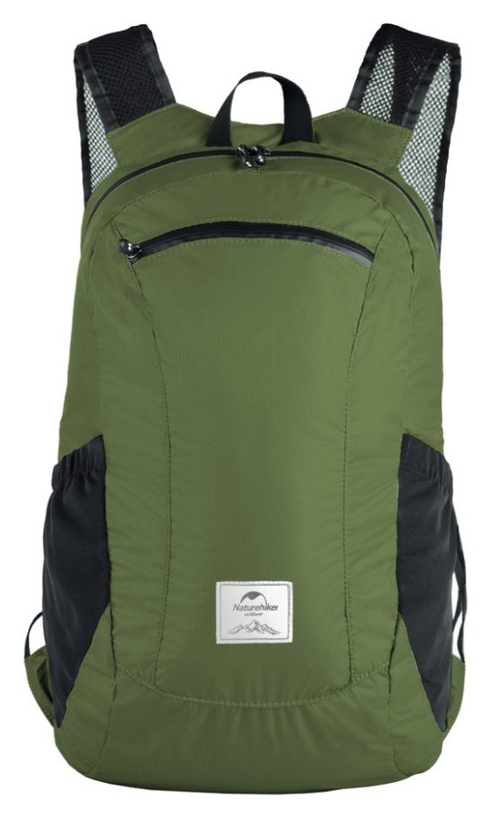 Рюкзак компактний надлегкий Naturehike Ultralight Naturehike NH17A012-B, 18 л, зелений FNR_6976507663762