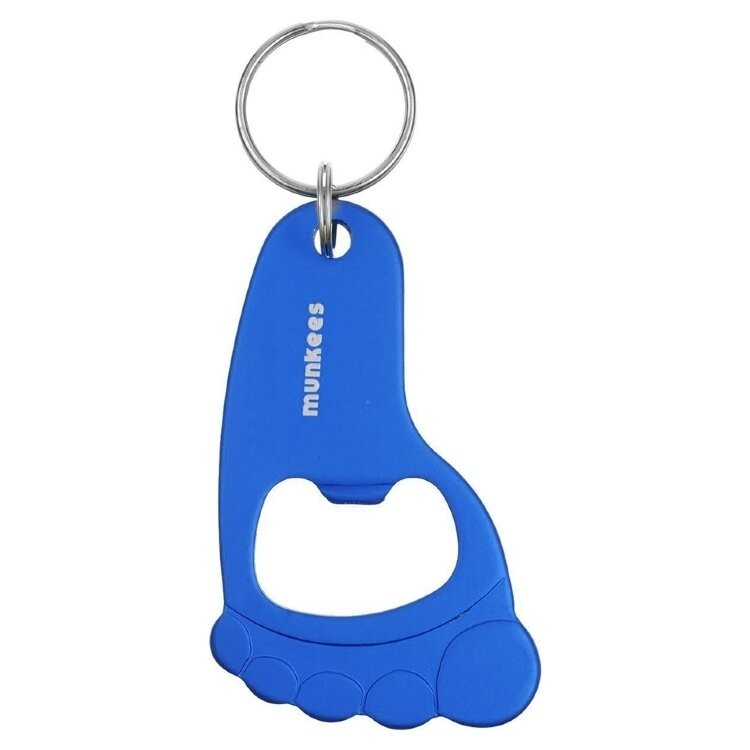 Munkees 3431 брелок-відкривача Foot dark blue 3431-DB