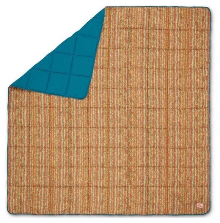 Одеяло Kelty Biggie Blanket stormy blue-melted stripes 35427222-STB