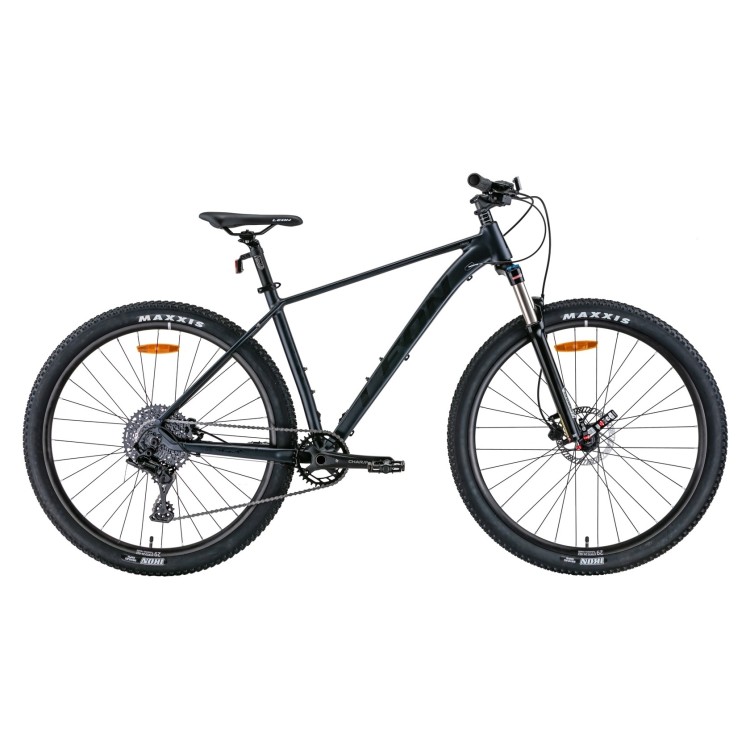 Велосипед 29" Leon TN-50 AM Hydraulic lock out HDD 2022 (сірий із чорним (м)) OPS-LN-29-132