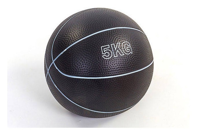 Медбол EasyFit RB 5 кг (медичний м'яч-слембол без відскоку) EFIT_EF-8407-5