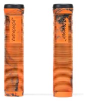 Грипсы WeThePeople PERFECT without flange 165mm Ø 29.5mm рыжие с черными разводами, с брелком барендом