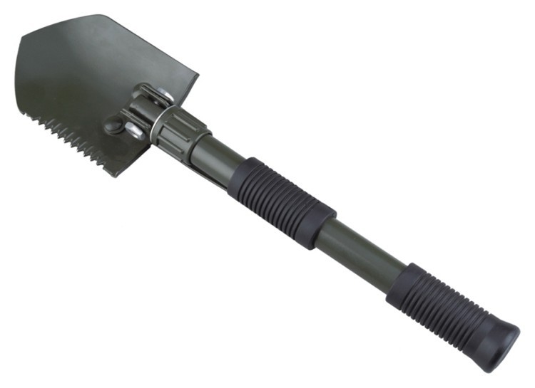 Складана AceCamp лопата з піком Folding Shovel 2588