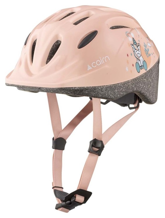 Cairn велошлем Sunny Jr shiny powder-pink unicorn 48-52 0300129-62-48-52