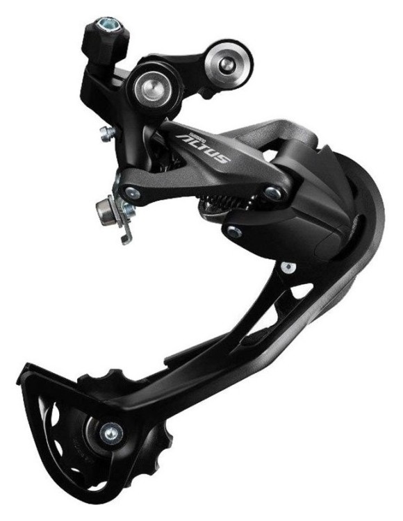 Перемикач задн. 9 швидк. під болт чорний SHIMANO ALTUS RD-M2000SGS DERB-075