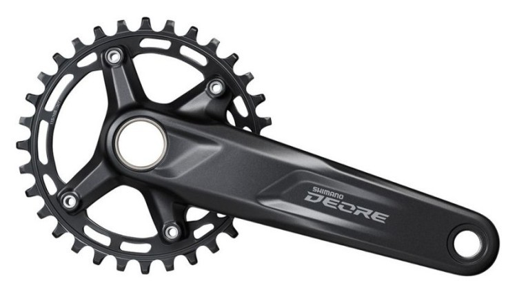 Шатун без каретки AL L175мм 30T с интегр.осью чорний SHIMANO Deore FC-M5100-1 CHW-428