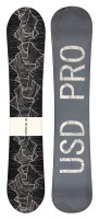 Сноуборд USD Pro DISTORTION 155 Black/Grey (USB19M1P)