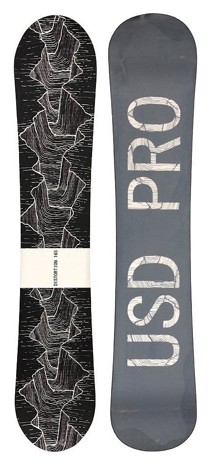 Сноуборд USD Pro DISTORTION 155 Black/Grey (USB19M1P) RCH_20835