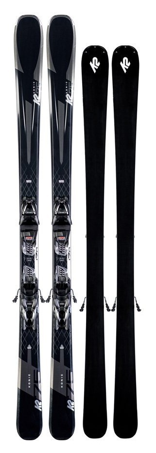 Лежи горные комплект K2 KONIC 75+M2 10 QKCLK 177см Black/anthracite (10D0009.172.1+10B1013.172.1) RCH_17767