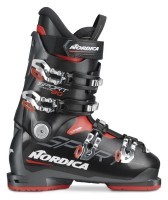 Ботинки горнолыжные Nordica SPORTMACHINE 80 42.5 (275мм) Black/anthracite/red (050R4601-WRH)