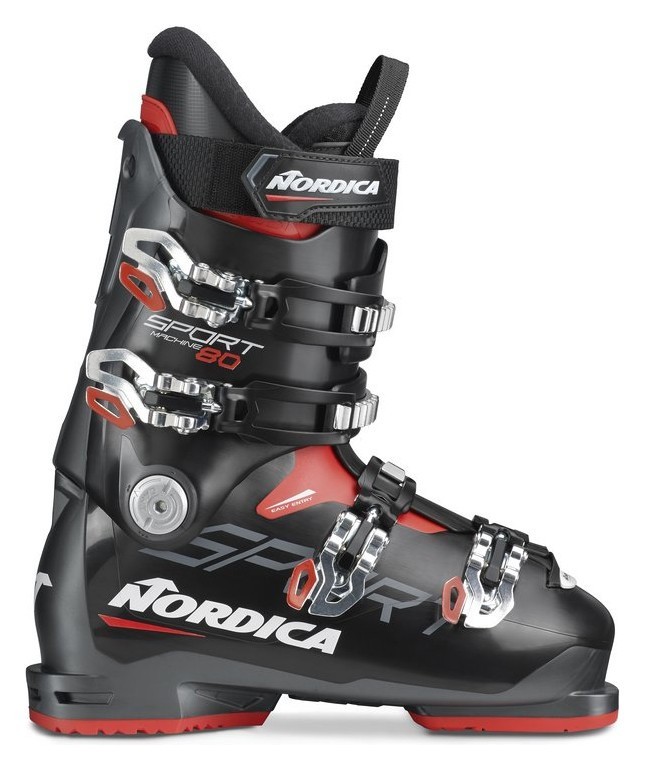 Ботинки горнолыжные Nordica SPORTMACHINE 80 42.5 (275мм) Black/anthracite/red (050R4601-WRH) RCH_17156