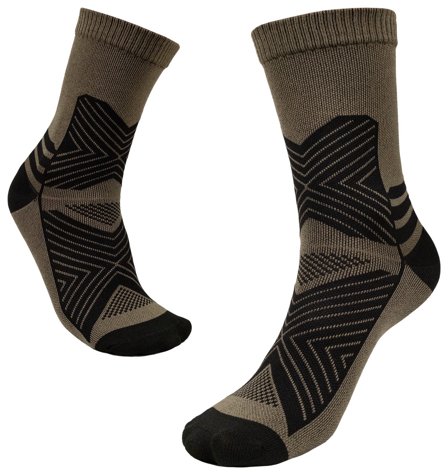 Носки Tribe Trekking Summer Long T-KB-0016-olive, 38-40 T-KB-0016-olive-38-40