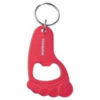 Munkees 3431 брелок-открыватель Foot red