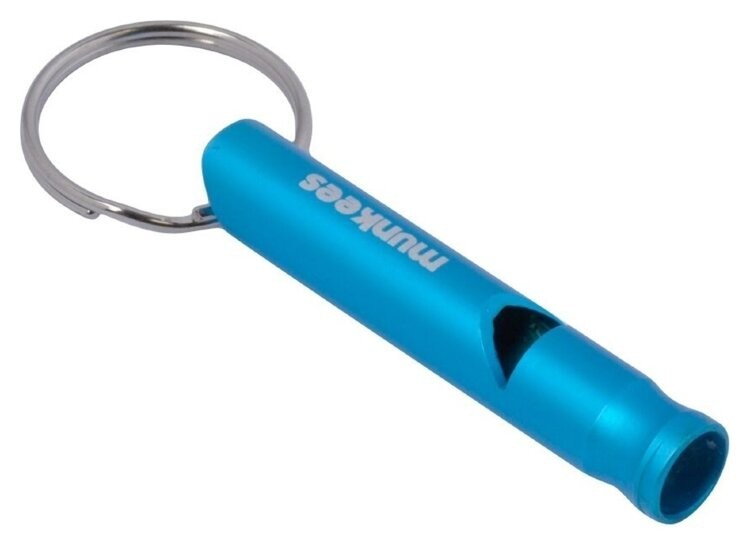 Munkees 3393 брелок-свисток Whistle Small Alu blue 3393-BL