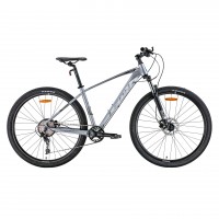 Велосипед 29" Leon TN-60 AM Hydraulic lock out HDD 2022 (серый с черным и синим (м)) 