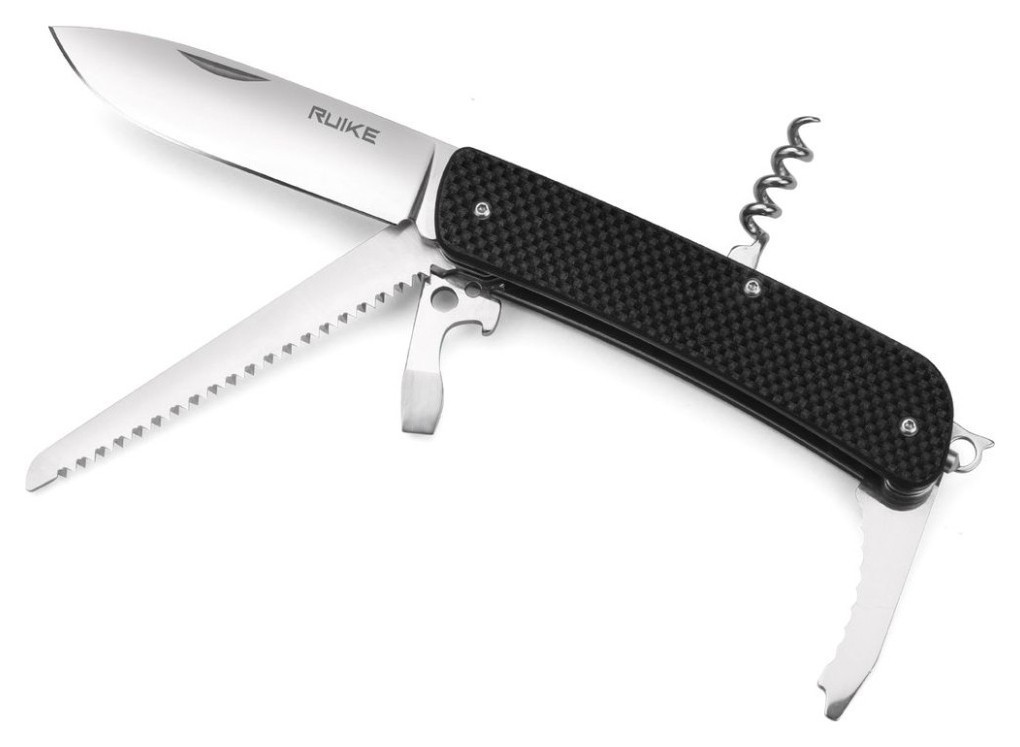 Багатофункціональний ніж Ruike Criterion Collection L32 чорний FNR_L32-B