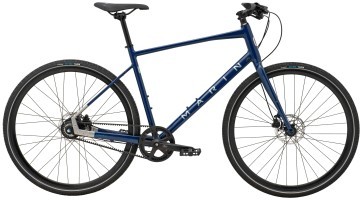 Велосипед 28" Marin Presidio 3 рама - L 2025 Gloss Navy/Dark Silver/Silver Cyan