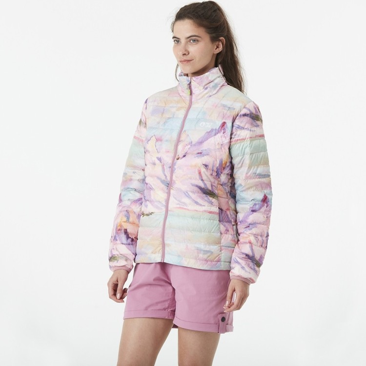 Picture Organic куртка пуховая Light Puff Printed W montanea print L SWT0176A-L