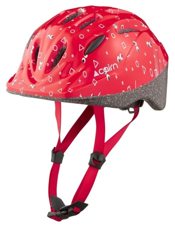 Cairn велошлем Sunny Jr shiny red play 48-52 0300129-06-48-52