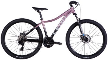 Велосипед AL 27,5" Leon XC LADY 105 DD CS рама-16" рожевий з чорним 2025