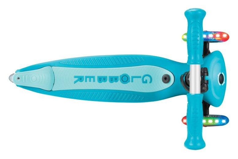 Самокат GLOBBER серии GO UP ACTIVE 360 аква, до 20/50кг, 1+, светящиеся колеса. DWT_749-300