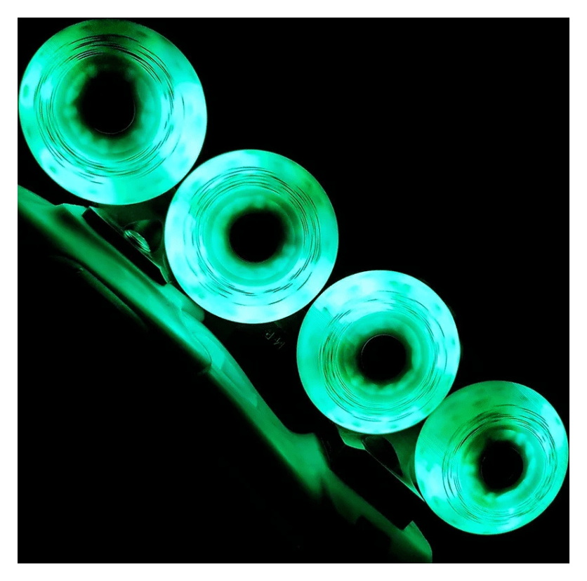 Сяючі колеса для роликів Flying Eagle Lazerwheelz Ultra 88A 4 шт зелені ROL_12530_1