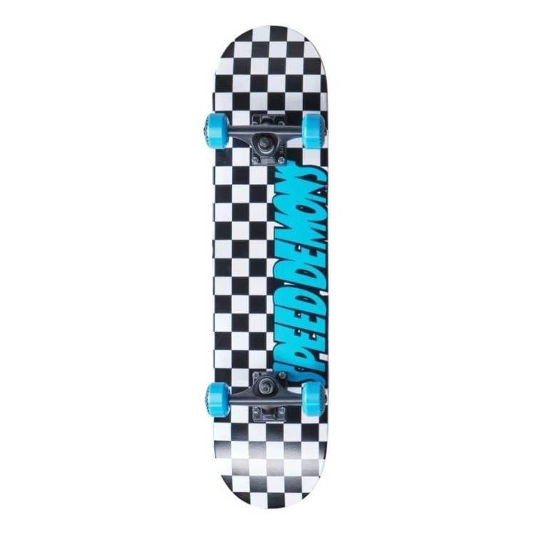 Скейтборд Speed ​​Demons Checkers Complete 7.25&quot; Checkers Blue 1712711