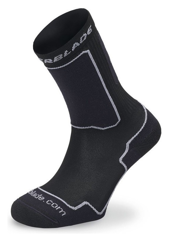 Носки для роликів чоловічі Rollerblade PERFORMANCE SOCKS L Black/silver (06A56400) RCH_19125