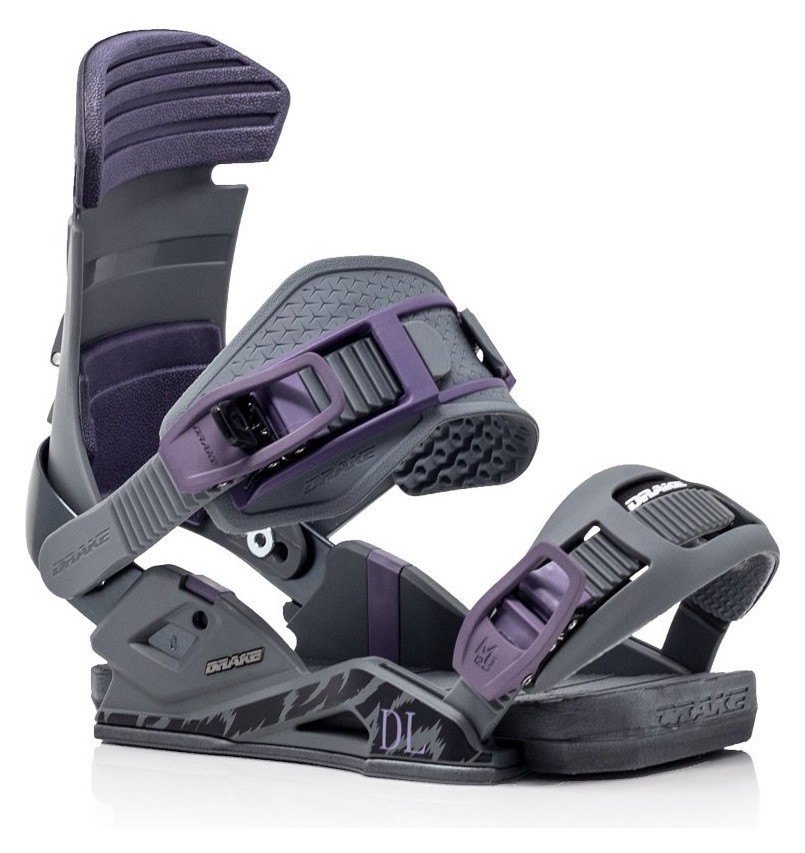 Крепление для сноуборда Drake DL M/L Black/Lilac (71121027) RCH_21708