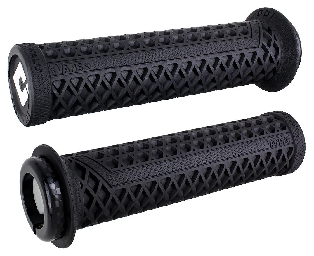 Грипси ODI Vans v2.1 Lock-On MTB Closed End 135mm Black Checker OBOD_D33VNB-B