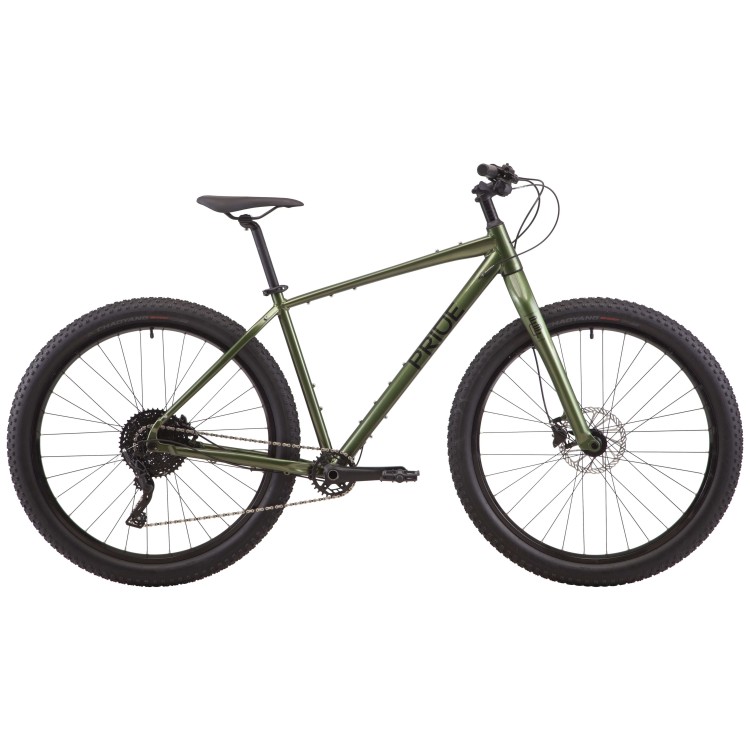 Велосипед 29+" Pride STEAMROLLER рама - L 2024 зелений SKD-54-69