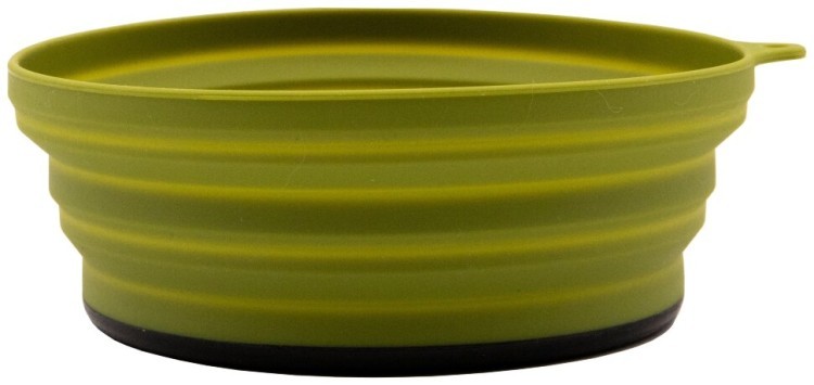 Тарелка TRAMP силиконовая с пластиковым дном 550 мл UTRC-123 UTRC-123-olive