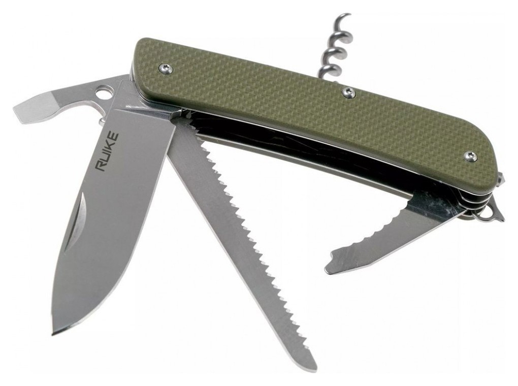 Багатофункціональний ніж Ruike Criterion Collection L32 зелений FNR_L32-G