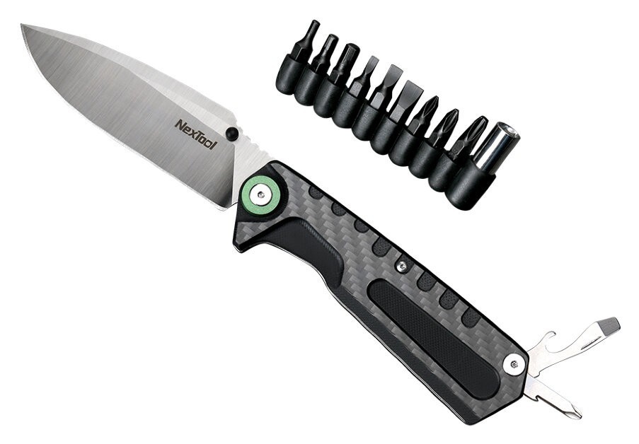 Багатофункціональний ніж Xiaomi NexTool 3 в 1 NE20021 Black (6945064210863) FNR_NE20021