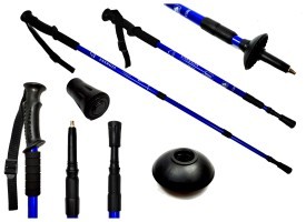 Палка для скандинавской ходьбы EasyFit Energia синяя