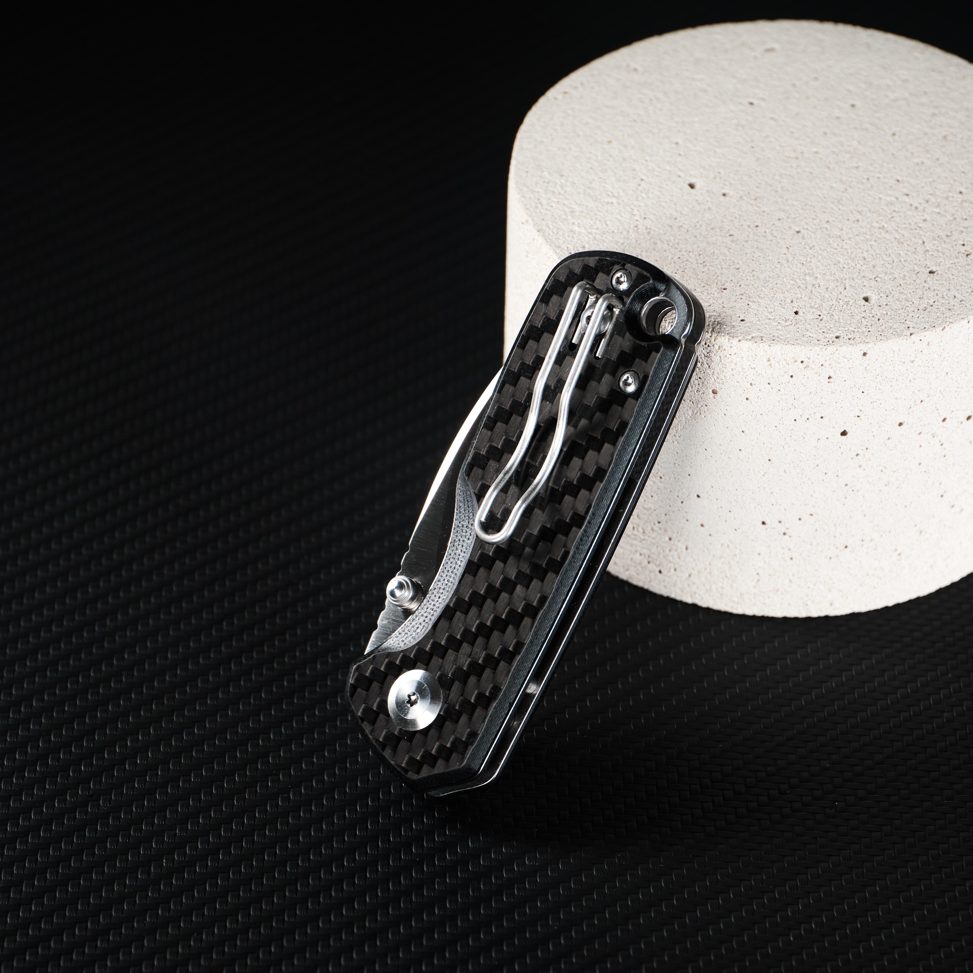 Нiж складаний Firebird FH925-CF чорне тиснення FNR_FH925-CF