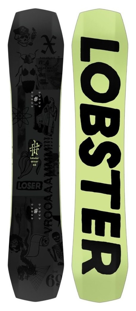Сноуборд Lobster DRIVER WIDEO 156 Black/light green (10.20.DRITBT) O RCH_20122
