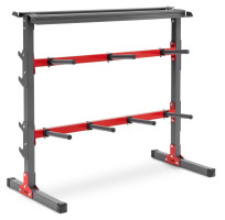 Стойки под диски, грифы и гантели HS-1007A Черный/красный