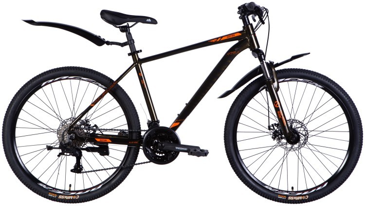 Велосипед AL 26" Discovery BASTION DD CS рама-18" коричневый 2025 OPS-DIS-26-621
