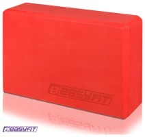 Блок для йоги EasyFit EVA Красный