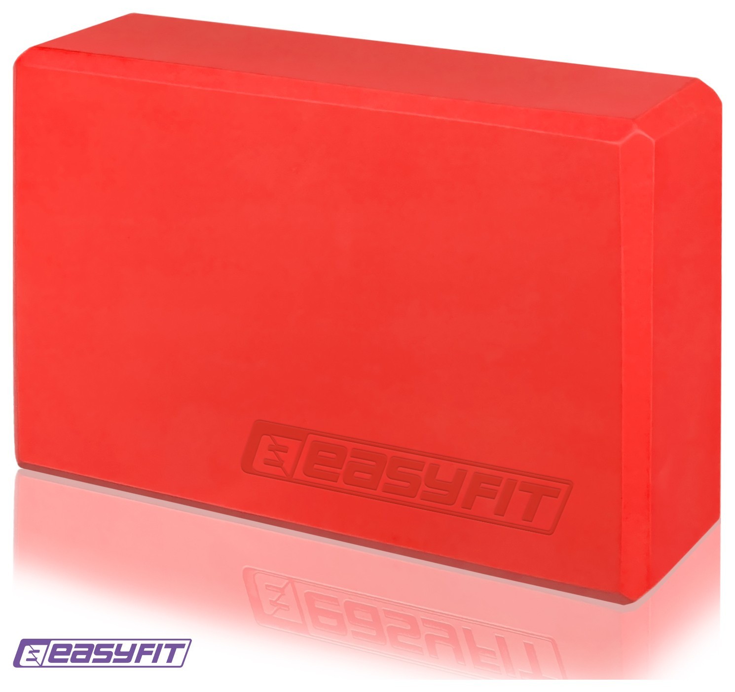 Блок для йоги EasyFit EVA Червоний EFIT_EF-1818-R