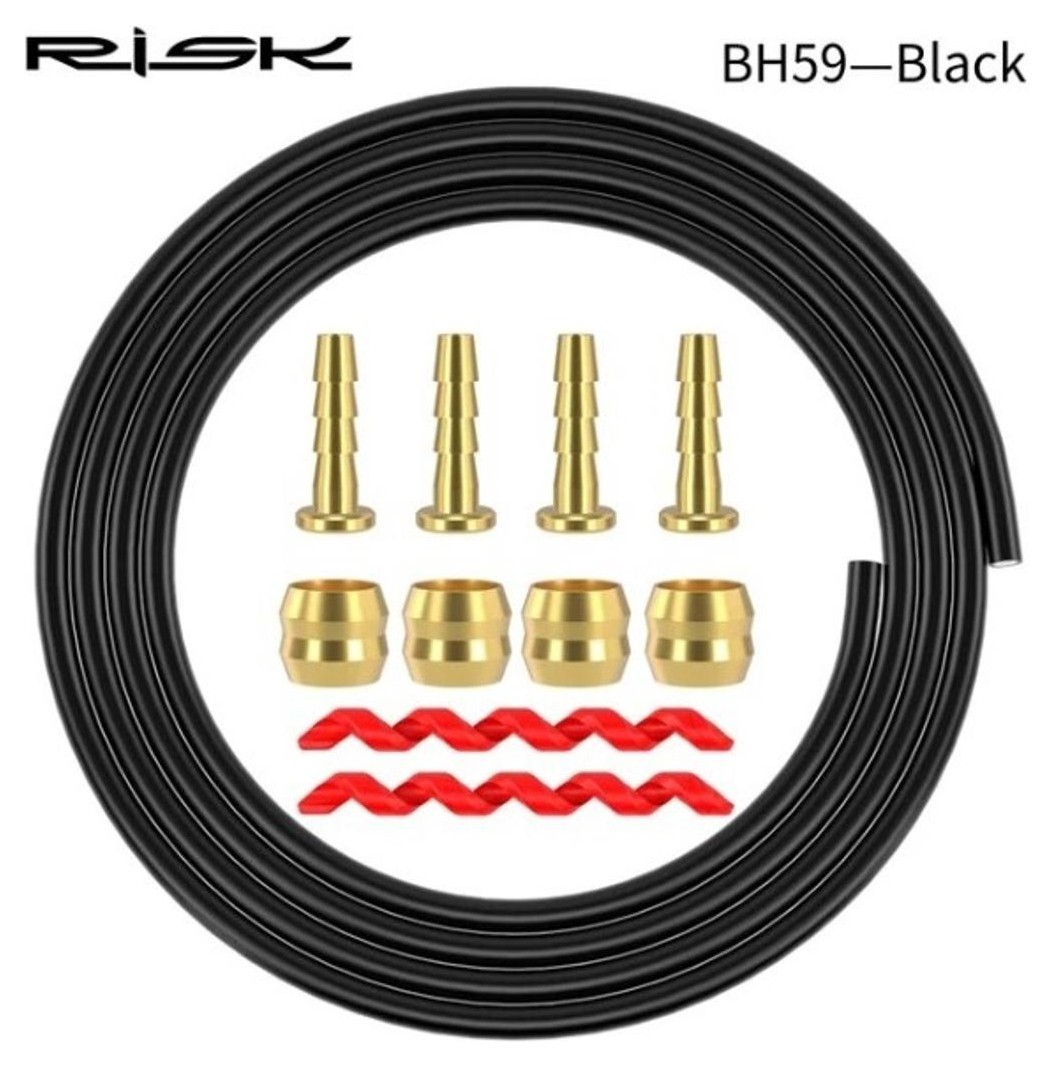 Рубашка тормозного троса 2500мм RISK BH-59 RC115-1-1 черный CABR-093